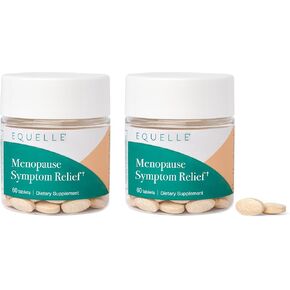 EQUELLE Multi-Symptom Menopause Relief Supplement for Women, Plant-Based S-Equol, Non-Hormonal & Non-Prescription, Fewer Hot Flashes, More Sleep, Relieves Muscle Aches, 120 Tablets in Saudi Arabia