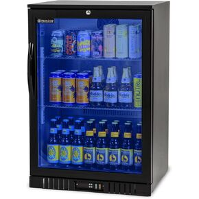 ثلاجة مشروب عداد ثنائي الأبواب من Procool - 36 "ثلاجة واسعة من الفولاذ المقاوم للصدأ مع الأبواب الزجاجية وإضاءة LED - مبرد الشريط الخلفي التجاري in Kuwait