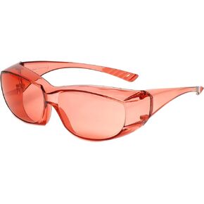 Large Fit Over Safety Glasses Fitover Prescription Eyeglasses Migraine Light Sensitivity Therapeutic Color Therapy in Saudi Arabia