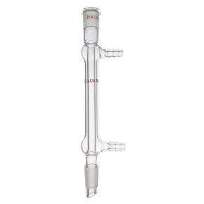 Laboy Glass West Condenser Liebig Reflux Column with 24/40 Joints 190mm in Jacket Length Organic Chemistry Lab Glassware with 10mm Glass Hose Connections in Saudi Arabia
