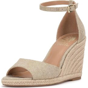Vince Camuto Women's Felyn Wedge Sandal, Egyptian Gold, 10 in Saudi Arabia