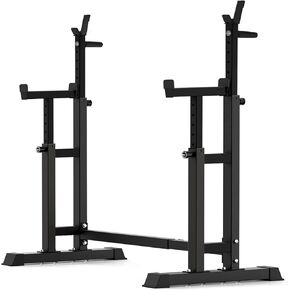 Barwing Bench Press Rack ، رف القرفصاء ، رف الحديد- حامل القرفصاء متعدد الوظائف قابل للتعديل للضغط على مقاعد البدل in Kuwait