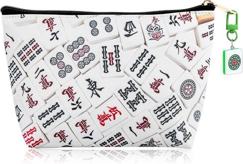 Mahjong Bag, Mahjong Gifts for Women Gifts for Mahjong Players Mahjong Accessories Mahjong Gifts for Mahjong Lover Women Mom Grandma Birthday Travel in Kuwait