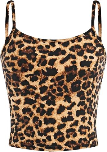 Floerns Girl's Spaghetti Strap Lace Trim Bow Front Lettuce Trim Cami Top in Saudi Arabia