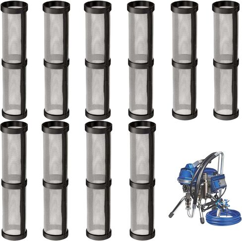 246385 مرشح مصفاة مدخل خرطوم لـ 390 Ultra 395 495 Airless Pray Pray Puns Ultra Max 695 Lo-Boy ، Gmax 3400 ، Linelazer 3400 و Wagner Praytech Titan Paint Pumps 5 Pack in Kuwait
