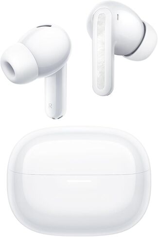 Xiaomi Redmi Buds 5 Pro ، الصوت الحقيقي ، الصوت المعتمد Hi-Res مع برامج تشغيل مزدوجة محورية ، LDAC ، ما يصل إلى 52 ديسيبل إلغاء الضوضاء النشط ، بطارية تصل إلى 38 ساعة ، أسود in Kuwait