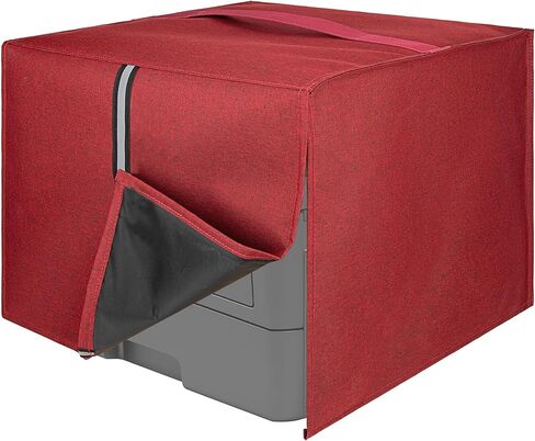 Printer Dust Cover Compatible with Brother printers, HP printers, Printer Dust Cover for Brother MFC-L2710DN/L2750DW and HP CP-L2530DW/L2550DN - Light grey in Saudi Arabia