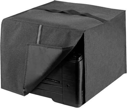 Printer Dust Cover Compatible with Brother printers, HP printers, Printer Dust Cover for Brother MFC-L2710DN/L2750DW and HP CP-L2530DW/L2550DN - Light grey in Saudi Arabia