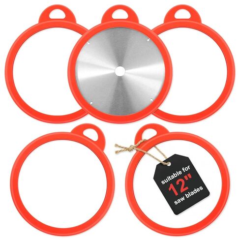 NUANCHU 5 قطع 10 '' الأكمام الشفرة المنشار ، حامل حامي شفرة SILICONE CINCLURE CONTERSS in Kuwait