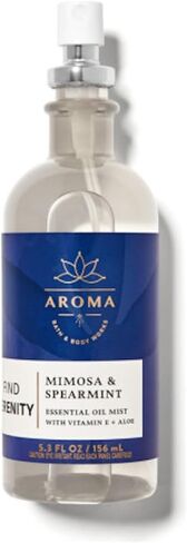 Bath and Body Works Aromatherapy Cinnamon و Sandalwood Pillow Mist 5.3 Fl Oz (Cinnamon & Sandalwood) in Kuwait