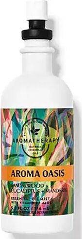 Bath and Body Works Aromatherapy Cinnamon و Sandalwood Pillow Mist 5.3 Fl Oz (Cinnamon & Sandalwood) in Kuwait