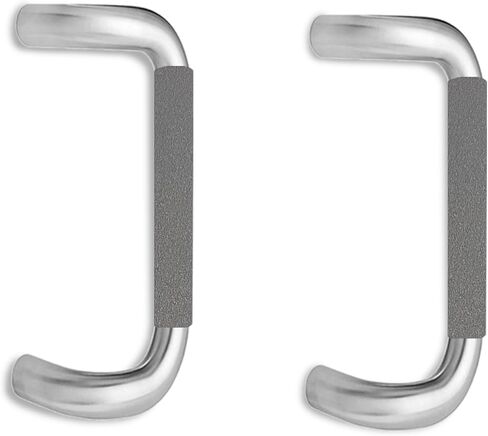 Door Handle Cover for Commercial Business Door Handles; No More Hot Handles (Grey) in Kuwait