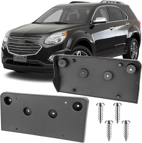 License Plate Bracket Accessories for Chevrolet Chevy Suburban 2015-2020, Suburban 3500 HD 2016-2019, Tahoe 2015-2020, Front Bumper License Plate Holder Replacement Frame Black Mount in Saudi Arabia