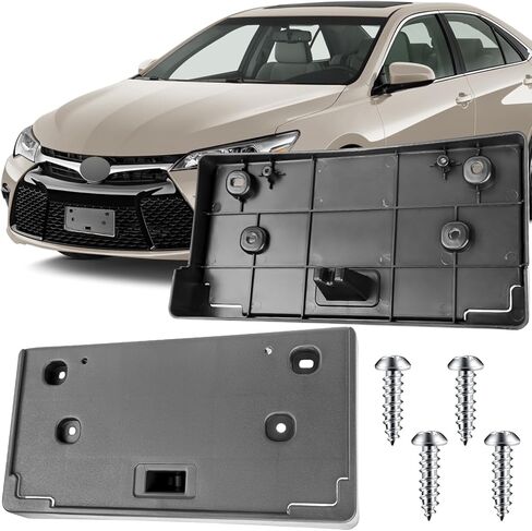 License Plate Bracket Accessories for Chevrolet Chevy Suburban 2015-2020, Suburban 3500 HD 2016-2019, Tahoe 2015-2020, Front Bumper License Plate Holder Replacement Frame Black Mount in Saudi Arabia