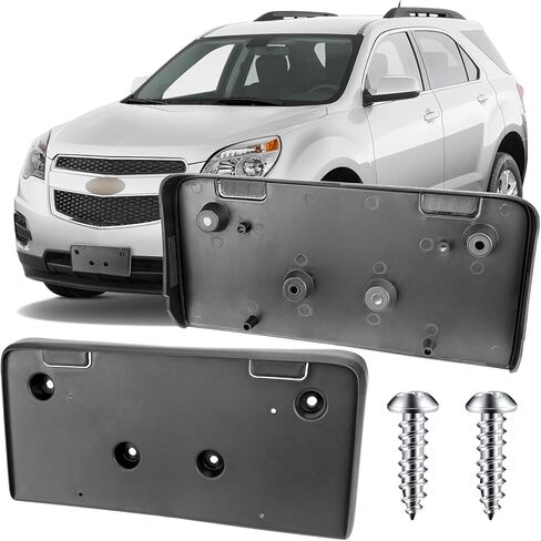 License Plate Bracket Accessories for Chevrolet Chevy Suburban 2015-2020, Suburban 3500 HD 2016-2019, Tahoe 2015-2020, Front Bumper License Plate Holder Replacement Frame Black Mount in Saudi Arabia