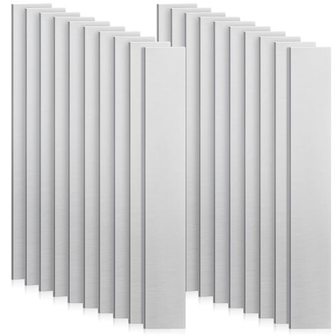 10 Pcs 99.99% Pure Zinc Anode Sheet,5.9''x0.98''x0.04'' for Electroplating and Plating, Industrial-Grade Zinc Strip, Cathodic Protection & Science Experiments in Kuwait