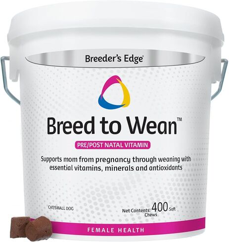 Revival Animal Health Breeder's Edge Breed to Wean Pre/Postnatal Vitamin for Med/Lg Dog- 100 ct in Saudi Arabia