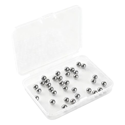 220Pcs 304 Stainless Steel Ball Bearings (5.5mm) Low Magnetic, Corrosion Resistant - for Paint Mixing, Food Machinery, Medical Equipment, Automotive Parts in Kuwait