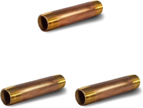 OQCS3477 5-1/2 "تركيبة أنابيب الحلمة النحاسية الطويلة بقطر اسمي 1/2" ونهايات NPT" in Kuwait