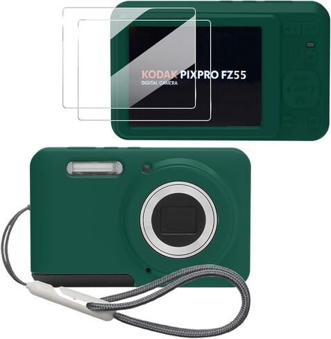 علبة السيليكون لـ Kodak Pixpro FZ55 مع Lanyard Kodak Pixpro FZ55 Case- White in Kuwait