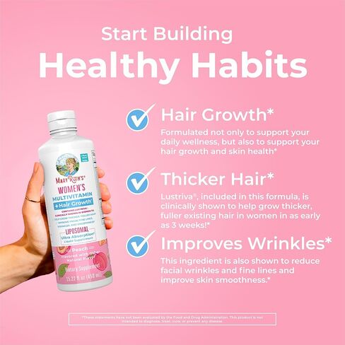 Maryruth Organics Gray Guard Liposomal ، يدعم لون الشعر الطبيعي ، مع حمض النحاس والبانتوثنيك ، والريحان المقدس والأعشاب التقليدية ، وفيتامين E & Vitamin B للصحة العامة ، تتراوح أعمارهم بين 18+ ، 15.22 أوقية in Kuwait