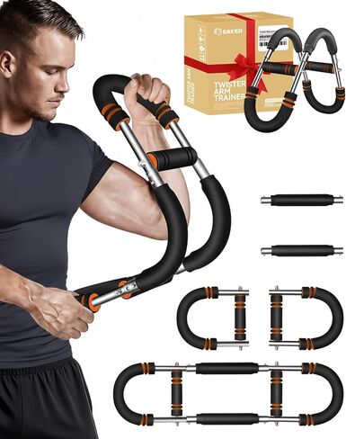 مدرب ذراع Twister Saker ، مدرب ذراع PowerTwist ، قوة الساعد القابلة للتعديل ، معدات تمرين الذراع ، معدات تمرين الصدر ، مقاومة زنبركية محمولة لمعدات الصالة الرياضية المنزلية in Saudi Arabia