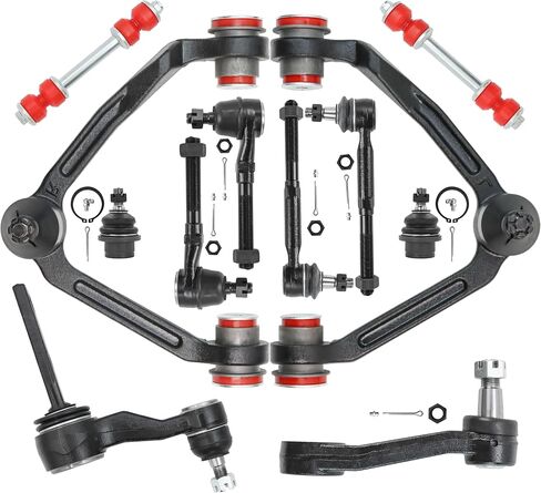 2WD 12pc Front End Suspension Kit for Ford F-150 1997-2003, F-250 1997-1999, Expedition 1997-2002, for Lincoln Navigator 1998-2002 Blackwood, Upper Control Arms Front End Kit Complete Full Set -12pc in Saudi Arabia