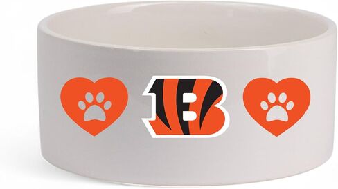 The Memory Company | Licensed NFL Team Color Ceramic Pet Bowl in Kuwait