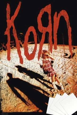 Korn - Music Poster (The First Album - Cover - Swing) (Size: 24" x 36") in Kuwait