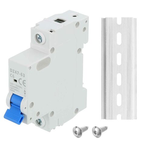 Meccanixity 1 PCS AC قاطع الدائرة المصغرة 1P 6A 110 فولت عزل DZ47-63 in Kuwait