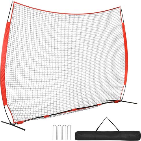 20x10ft Barricade Backstop Net, Ball Sports Barrier Netting, Protection Screen for Baseball Softball Lacrosse Soccer Hockey Training for Backyard with Carry Bag in Saudi Arabia