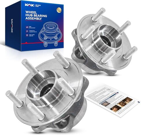 Kax 515151 1PCS محور العجلات الأمامية المتوافقة مع RAM 1500 2012-2018 ، RAM 1500 Classic 2019-2022،5 العروات ث/ABS in Kuwait