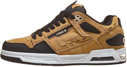 حذاء التزلج على خطوط أوزوريس ، تان/أسود/أبيض ، 11 in Saudi Arabia
