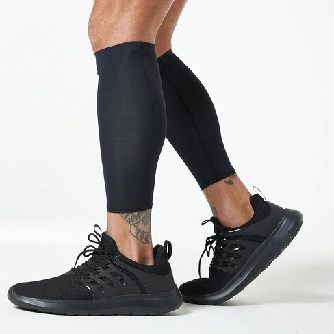 DFND Usisex Active Axe Compression Calf Sleeve (2 Pack) - لتخفيف الإصابات والانتعاش والأداء المحسن - المصنوع في الولايات المتحدة الأمريكية - XX -Large in Kuwait
