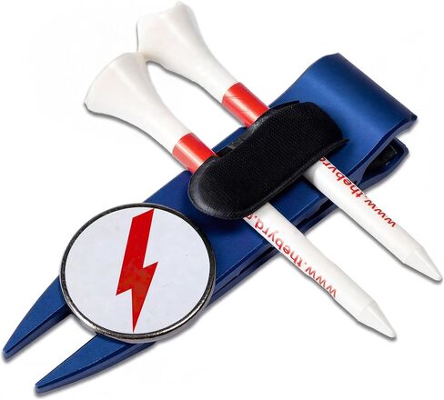 The Byrd Divot Clyp Golf Multitool - Divot Tool & Clip | Organizes Your Tees, Ball Marker & Divot Tool All in One | Essential Golf Gear for Focused Rounds | Golf Accessories for Men (Green) in Kuwait