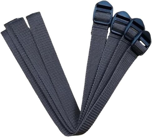 Pack of 4 Heavy Duty Gear/Utility Cinch Straps - Pick Your Length & Color in Saudi Arabia