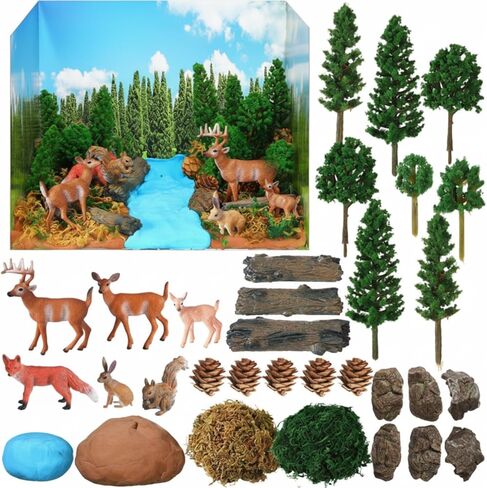 Ocean Diorama Kit Project Project Supplies Under the Sea Animals Fors Small Shark Fish Tors in Saudi Arabia