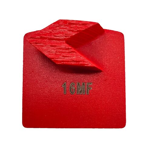 9 Pcs Pro REDICLOCK Diamond Grinding Shoes Medium Bond for Medium Floor (Grit Optional), for Husqvarna Floor Grinding Machine Red RL3 Rl3 in Saudi Arabia