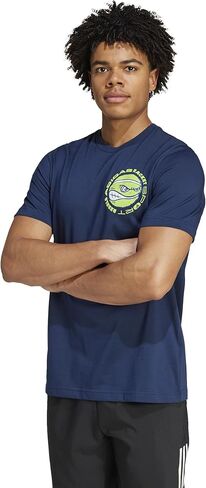 adidas Men's Racket Sport Rebels Graphic T-shirt in Saudi Arabia