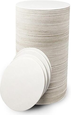 Cardboard Circles for Arts and Crafts 100 Pack, 4 inch Circle 4" Cutout Circle use for Arts and Crafts Name Tags Coasters Place Cards Ornaments Painting Drawing Decorating Camp Activity in Saudi Arabia