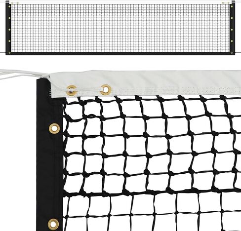Tennis Net Professional Tennis Court Net 42FT Replacement Nets Heavy Duty Sport Nets with 2 Fiberglass Dowels, Compatible with Outdoor Indoor Standard Courts (Tennis Net) in Saudi Arabia