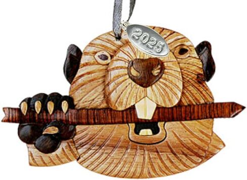 Steelhead Rainbow Trout Fishing Christmas Ornament 2024 Two-Tone Wood Christmas Ornament, Intarsia Design, Trout Ornaments, Trout Christmas Ornaments, Fishing Ornaments, Comes in A Gift Box in Saudi Arabia
