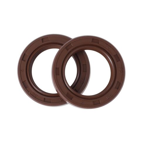 Universal Oil Seal TC Seal Ring Rotary Shaft Seal 35x72x12mm High Pressure FKM Rubber Brown 2 Pcs in Kuwait
