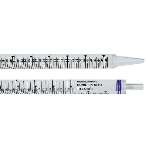Celltreat Scientific Products 229025B Standard-Length Serological Pipette, 25Ml, Indv. Wrap, Paper/Plastic, Sterile; 200/Cs, Fluid_Ounces, Degree C, Polystyrene, (Pack of 200) in Kuwait