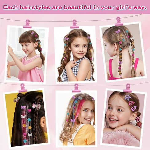 Hair Gem Stamper Kit for Girls ، بالإضافة إلى Gems Hair Gems للفتيات مع 600 تصحيح بريق الشعر ، لا توجد مصففات مصففات مصففات فنية ، أدوات الشعر ذات الشعر القابل لإعادة الاستخدام. in Saudi Arabia