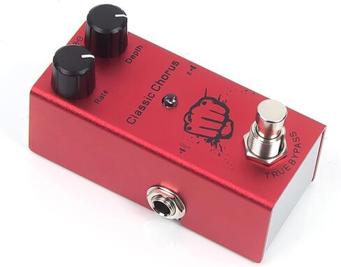 Analog Chorus Pedal for Electric Guitar/Bass, True Bypass LEF-304 - Compact, All-Analog Stompbox with Warm Jazz Chorus Tone in Saudi Arabia