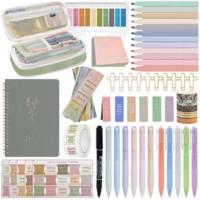 Bible Study Supplies [41 PCS] for Women - Bible Journaling Kit with No Bleed Highlighters & Pens, Bible Tabs Set and Bible Verse Gifts for Scripture Study in Saudi Arabia