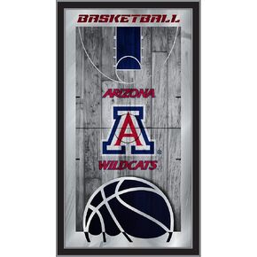 Kansas State 15" x 26" Basketball Mirror by Holland Bar Stool Company in Kuwait