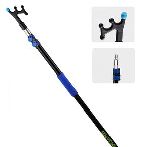 ملحق خطاف قارب ABS Premium مع طرف مطاط - 3/4 "أداة الإرساء المتوافقة مع الخيط القياسي للاستخدام البحري - خطافات القوارب الواقية لرسو آمن (قطب غير متضمن) in Kuwait