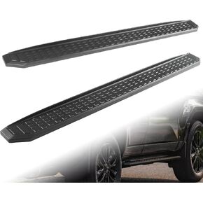 Running Boards Fit for Jeep Wrangler JL and Unlimited 4 Door 2018 2019 2020 2021 2022 2023 2024 2025, Non-Slip Design Side Steps, 6.9" Textured Black Step Bars in Kuwait